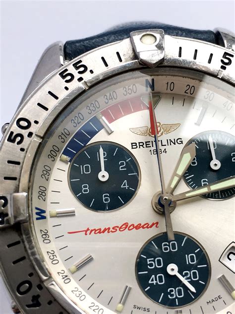 breitling transocean chronograph gmt replica|breitling transocean vintage.